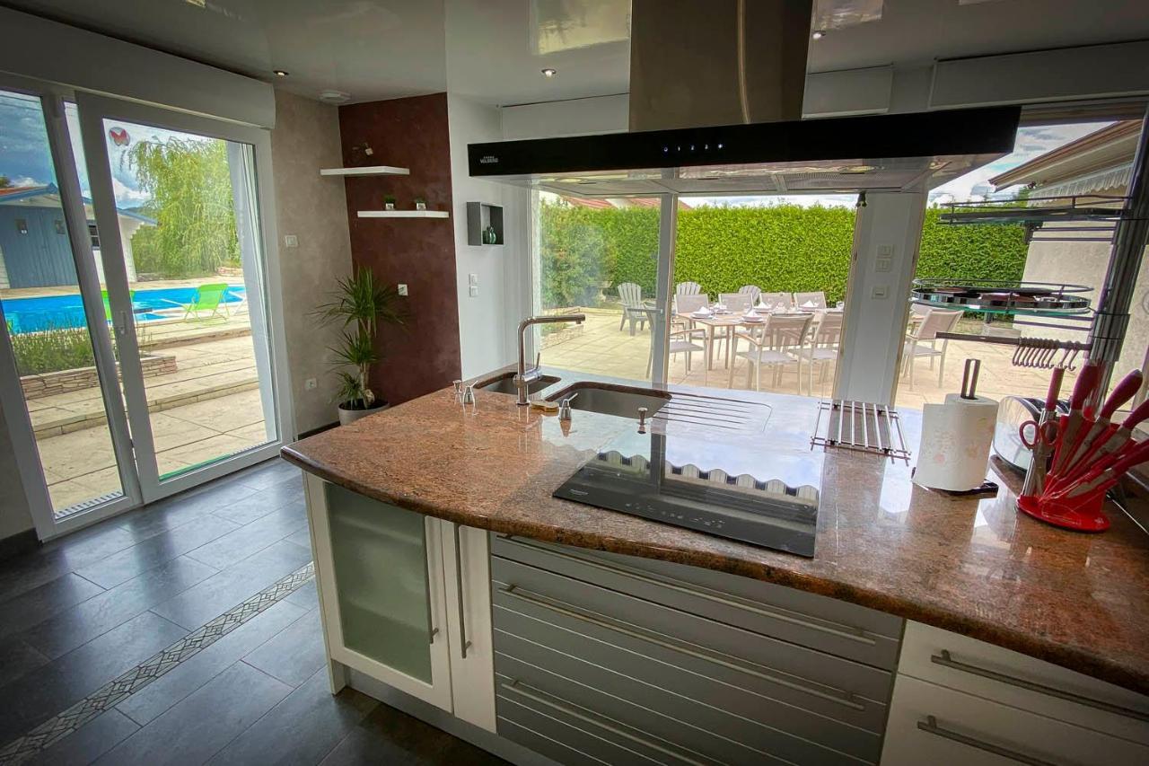 Villa 200M2 Avec Piscine Chauffee & Spa & Sauna & Kota-Grill Laval-sur-Vologne Buitenkant foto