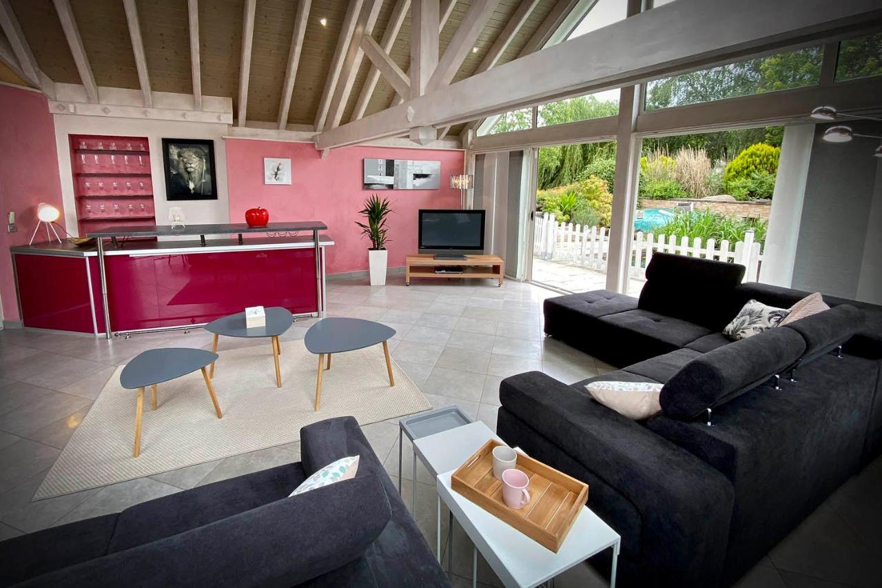 Villa 200M2 Avec Piscine Chauffee & Spa & Sauna & Kota-Grill Laval-sur-Vologne Buitenkant foto